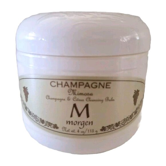 MorgenCo Other - Champagne Mimosa Citrus Cleansing Balm 4 Oz 113g Makeup Remover Sealed Condition
